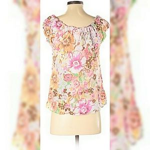 NWOT J. Crew Floral Blouse Medium/10